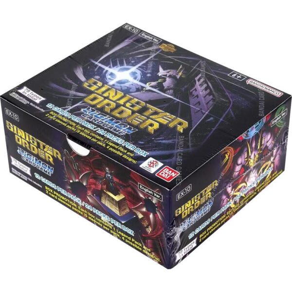 Digimon TCG: Sinister Order Booster Box (EX10) (24CT)