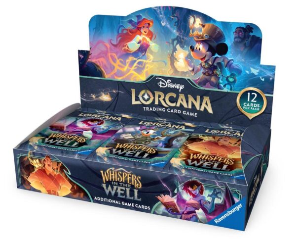 2025 Disney Lorcana Disney Lorcana: Whispers in the Well Booster Box