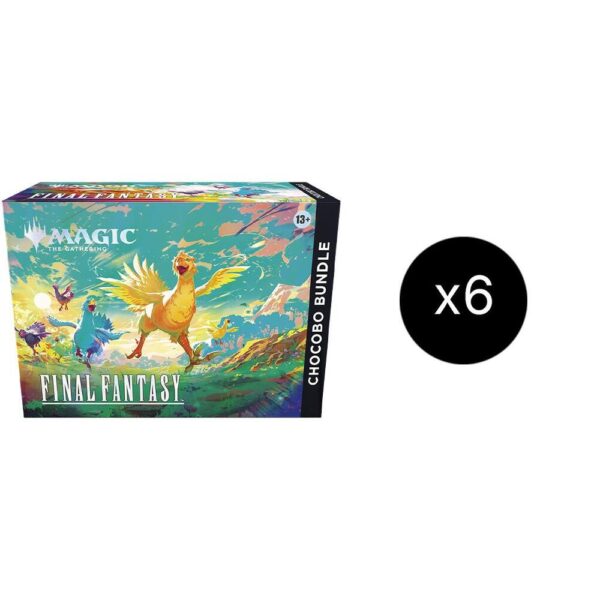 Magic The Gathering Final Fantasy - Chocobo Bundle 6 Box Case